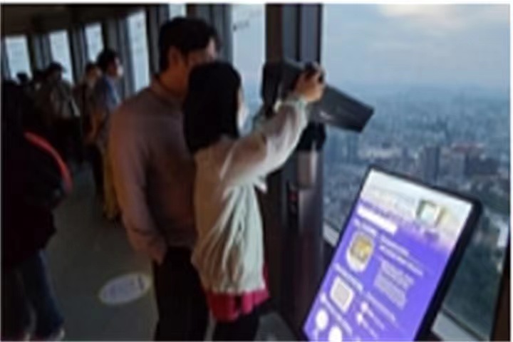 首尔南山首尔塔展望台