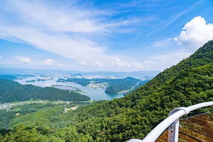春川三岳山湖水缆车