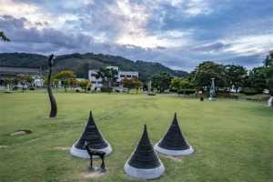 忠州中央塔史迹公园与弹琴湖彩虹路
