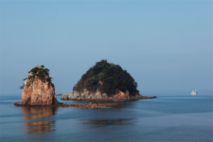 泰安郡安眠岛花地海边