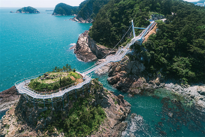 釜山龙宫吊桥&松岛海水浴场