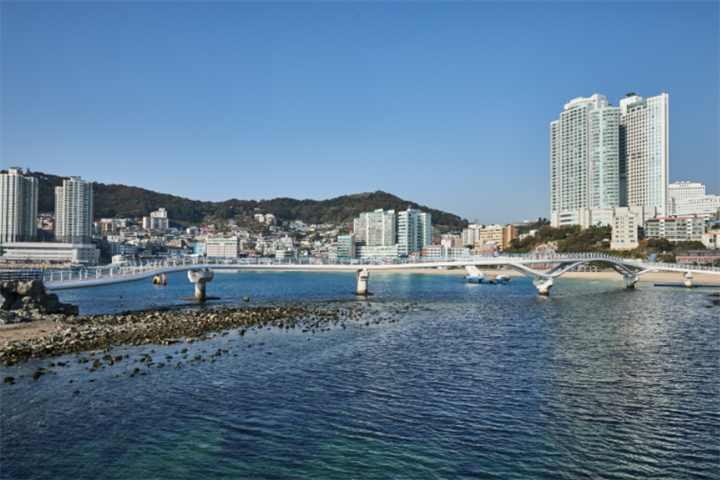 釜山龙宫吊桥&松岛海水浴场