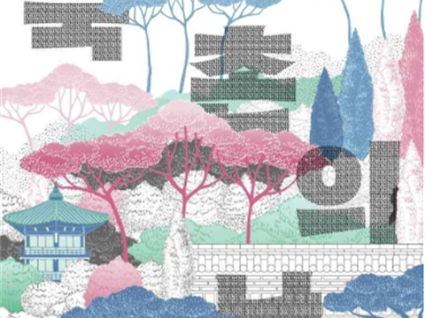 以村子的旧路和水路为舞台相互编织而重新生长的北村“互相编织在一起的北村日”