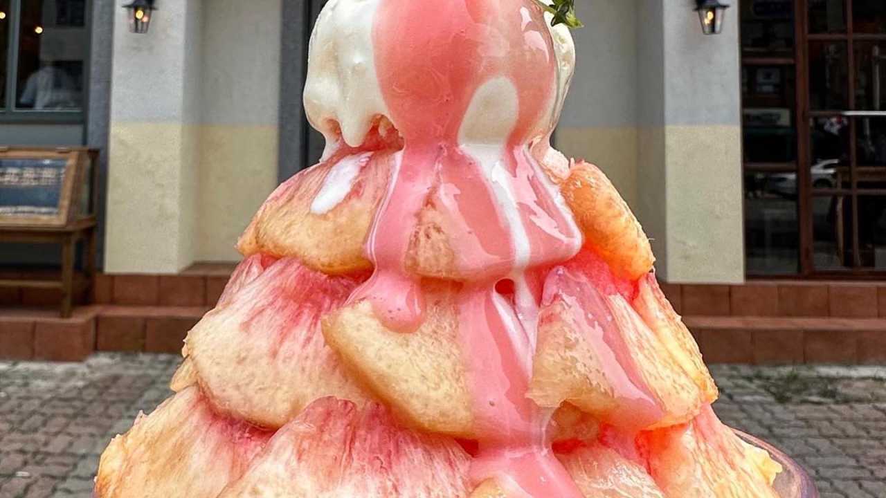 夏天到了，首尔的水蜜桃甜品真的太上头！